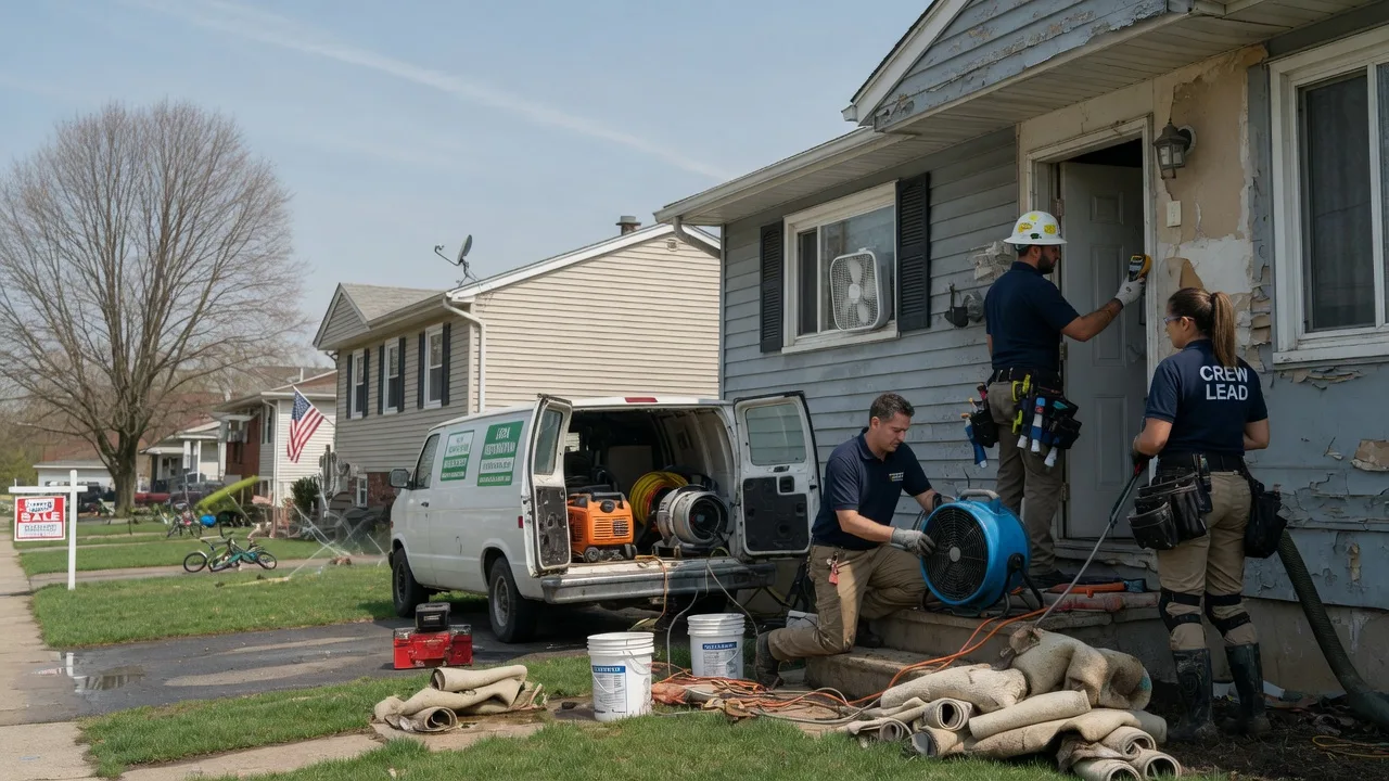 Flood Cleanup in Conshohocken, PA near me